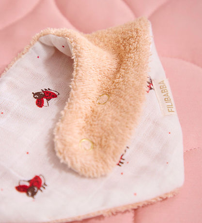 Filibabba Bibs - Muslin/Terry - 2-Pack - Lucky/Amber Br