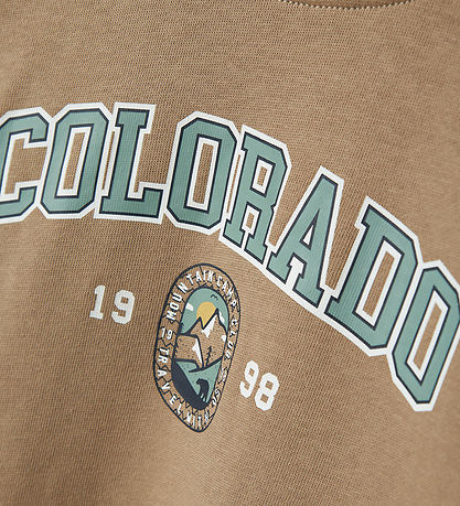 Name It Sweatshirt - NkmVildar - Weathered Teak/Colorado