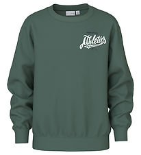 Name It Sweatshirt - NkmVildar - Dark Forest/Leichtathletik