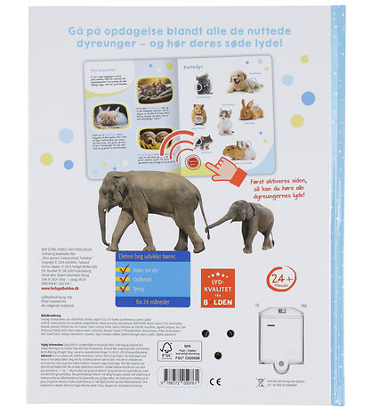 Forlaget Bolden Book w. Sound - My Large Audiobook w. Animal Bab