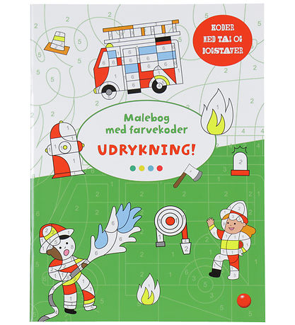 Forlaget Bolden Malebok m. Fargekoder - Nødstilfelle