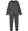 Name It Pyjama Set - NknVismas - Dark Sapphire/Merry Christmas