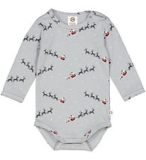 Müsli Body L/æ - Santa - Jasmin Blue
