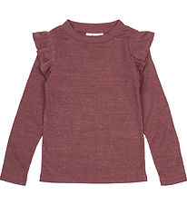 The New Blouse - Rib - TnFarah - Crushed Berry