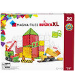 Magna-Tiles Magnetset - 50 Teile - Builder XL + MicroMAGS