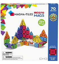 Magna-Tiles Magnetset - 70 Delar - MicroMAGS