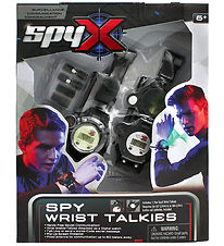 SpyX Walkie Talkies - Handled - Svart