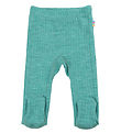 Joha Leggings M. Fætur - Ull - Grænt