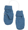 Joha Mittens - Wool - Denim Blue
