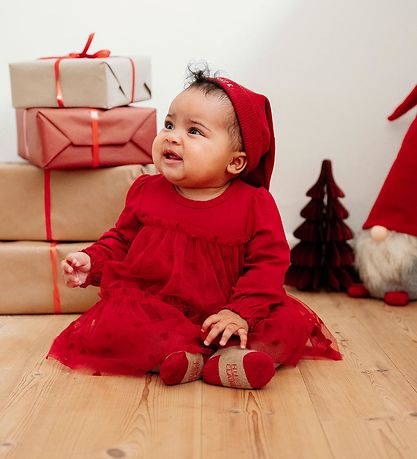 Hust and Claire Christmas Hat - HCFritzie - Teaberry