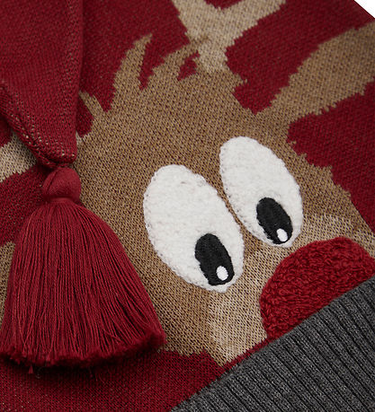 Hust and Claire Christmas Hat - HCFifi - Teaberry