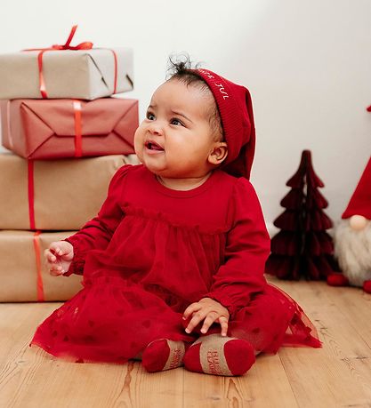 Hust and Claire Christmas Hat - HCFritzie - Teaberry