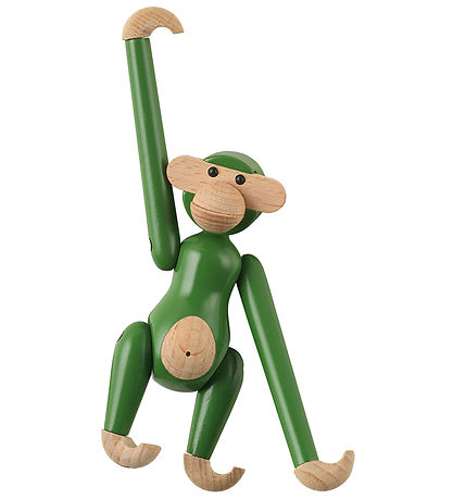 Kay Bojesen Woodfigure - Monkey - Vintage - Mini - Green