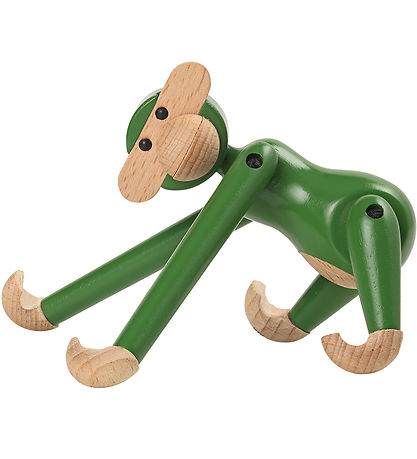Kay Bojesen Woodfigure - Monkey - Vintage - Mini - Green