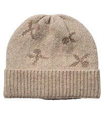 Sofie Schnoor Beanie - Knitted - Wool - Beige