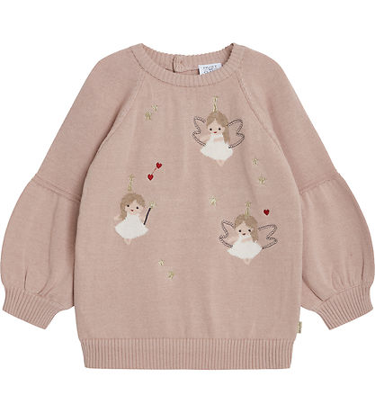Hust and Claire Blouse - Knitted - Pippa - Adobe Rose