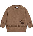 Hust and Claire Blouse - Knitted - Pilou - Coffee Melange