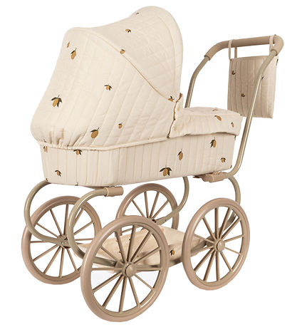 Konges Sløjd Doll Stroller - Minnie - Lemon