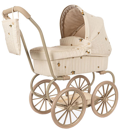 Konges Sløjd Doll Stroller - Minnie - Lemon
