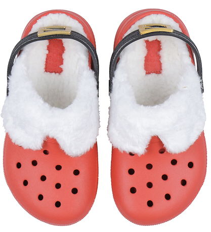Crocs Sandals w. Lining - Classic+ Lined Santa Clog K - Varsity 