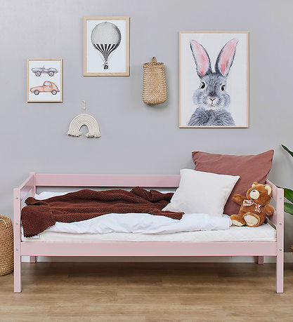 Hoppekids Barnarúm - Vistvænt Comfort - Pale Rose
