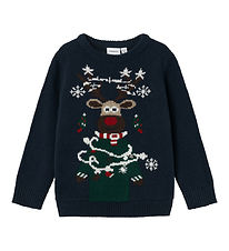 Name It Blouse - Knitted - NmmRijulle - Dark Sapphire