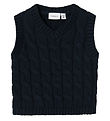 Name It Waistcoat - NbmRemon - Knitted - Dark Sapphire