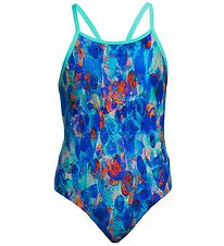 Funkita Badeanzug - Diamantrücken - UV50+ - Farbpresse