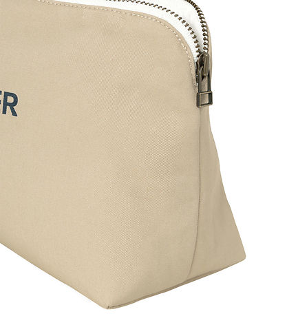 Sac de Toilette Studio Feder - Celia Mini - Toile - Sable Beige