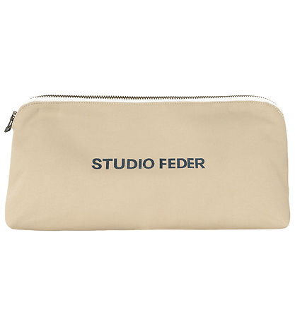 Sac de Toilette Studio Feder - Celia Mini - Toile - Sable Beige