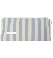 Studio Feder Toiletry Bag - Celia Mini - Cotton - Pale Blue Stri
