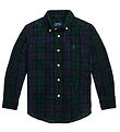 Polo Ralph Lauren Shirt - Corduroy - Navy/Green Check