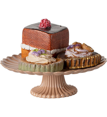 Maileg Dukketilbehør - Mini - Kaker And Kakestand