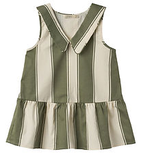Fliink Dress - Karl Johan - Sandshell Vertiver Stripe