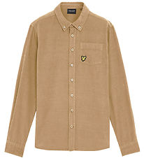 Lyle & Scott Shirt - Corduroy - Needle Cord - Sand Storm