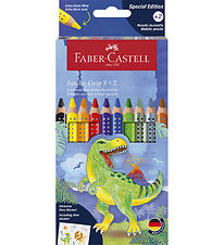 Faber-Castell Buntstifte - 10 st. - Jumbo Grip Dino