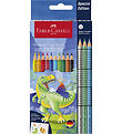 Faber-Castell Värikynät - 13 kpl. - Grip Dino