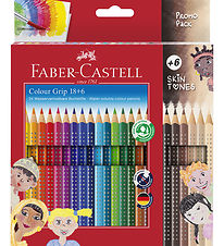 Faber-Castell Buntstifte - 24 st. - Multi/Skin Töne