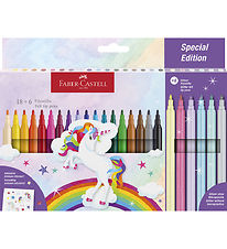 Faber-Castell Markers - 24 pcs - Unicorn Pastel