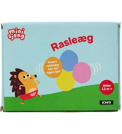 DR Rattle egg - 4-Pack - Brush