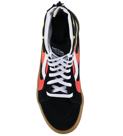 Chaussures Vans - Sk8-HI Zip - Flamme Black/Gomme