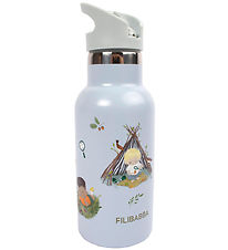 Filibabba Termo flaske - Rustfritt Stål - 350 ml - Tiny Utforske