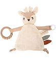 Filibabba Comfort Blanket w. Teether - The deer animal Fawn