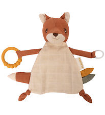 Filibabba Comfort Blanket w. Teether - The fox Freya
