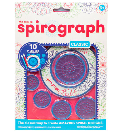 Apprendre à Dessiner Spirograph - 10 Parties - Valeur - Classic+
