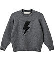 Sofie Schnoor Bluse - Strick - Wolle - Dark Grey