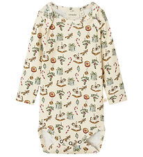 Lil' Atelier Bodysuit L/æ - NbnGio - Turtledove
