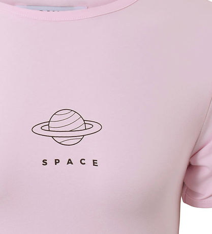 Hound T-shirt - Basic - Light Pink w. Print