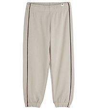 Mini Rodini Joggingbuxur - Plain Lagnir - Grey
