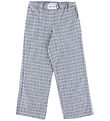 Name It Trousers - NknStrane - Grey Melange Checks